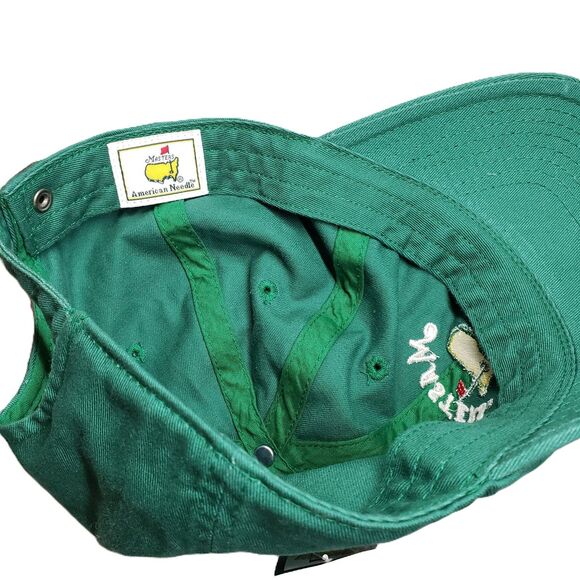 New! The Masters Golf Tournament 2011 Hat Green Augusta National American Needle - Picture 3 of 3